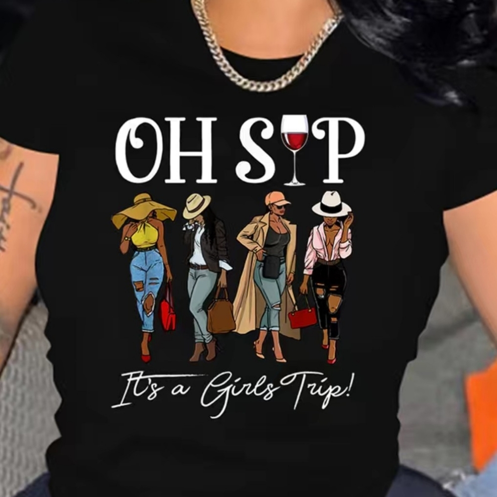 🖤NWT CHARACTER PRINT CREW NECK T-SHIRT🖤